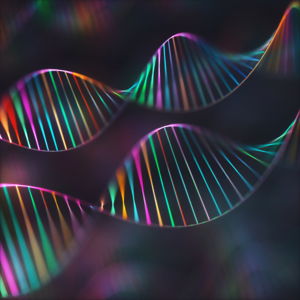 DNA Genetic Code Colorful Background Royalty Free Image 26653851