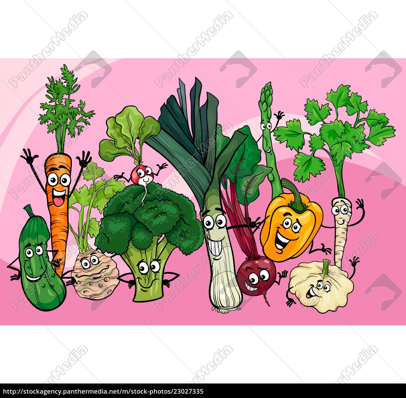 Овощи карикатура