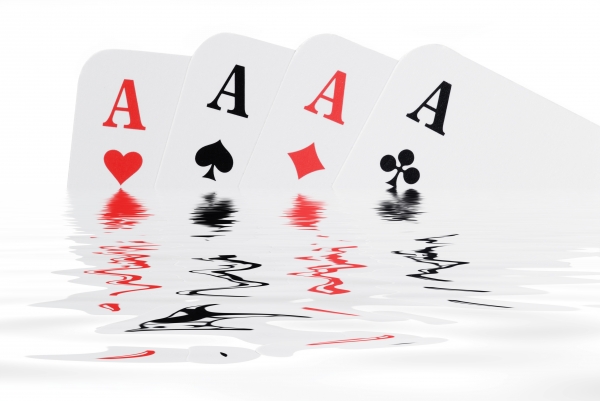 four aces with wasserspiegelung