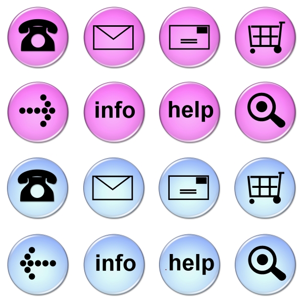 onlineshop buttons