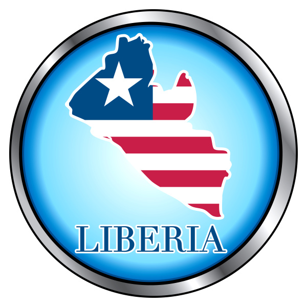 liberia round button
