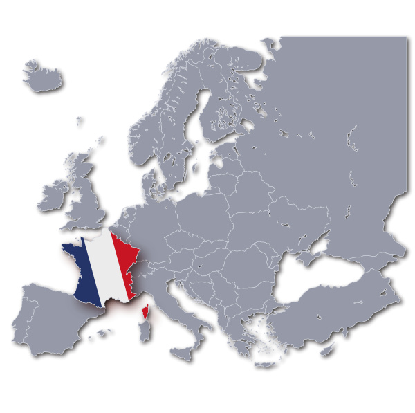 Europe Map France Stock Image 7580894 Panthermedia Stock Agency