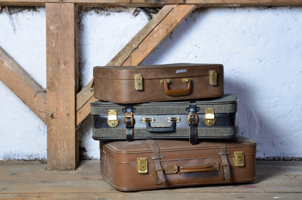 old suitcases nostalgia