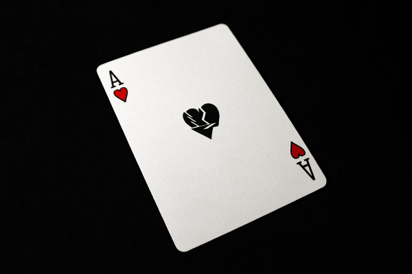 black swarthy jetblack deep black card