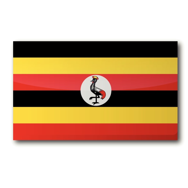 flag uganda