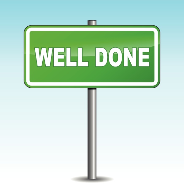 vector-well-done-signpost-royalty-free-image-11423133