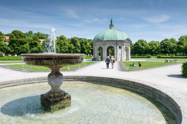 hofgarten park in munich