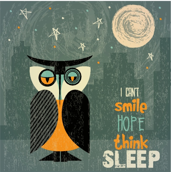 owl with insomnia