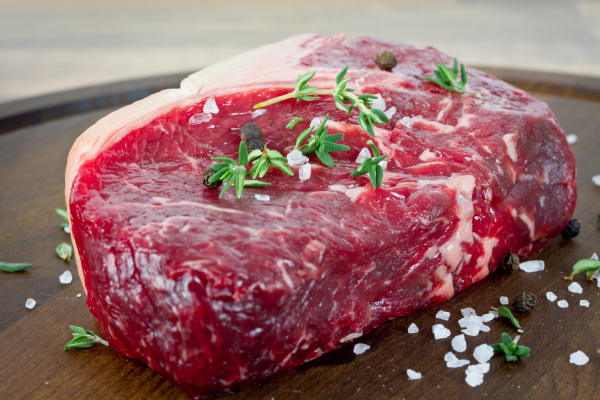 Raw Steak - Stock Image #13556018 