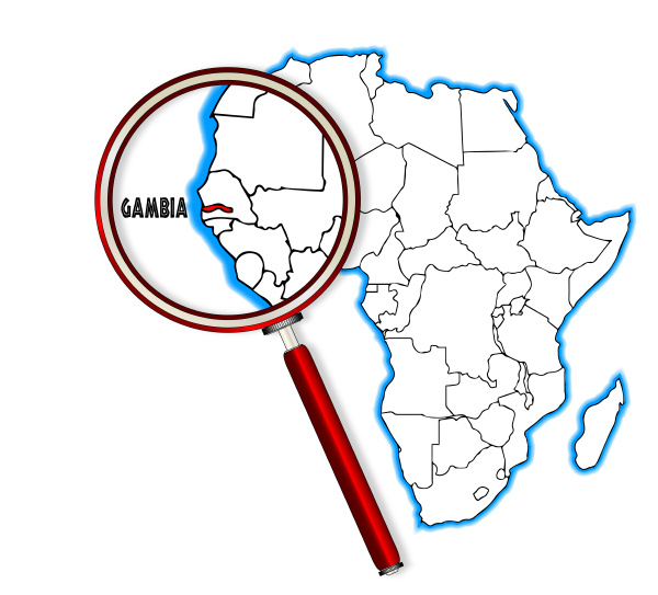 gambia under a magnifying glass
