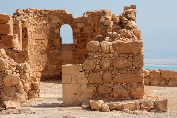 masada ruins israel