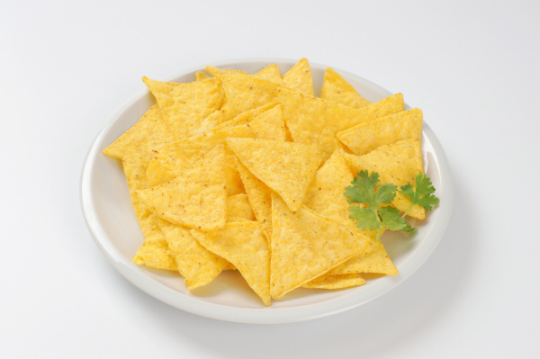 crunchy tortilla chips