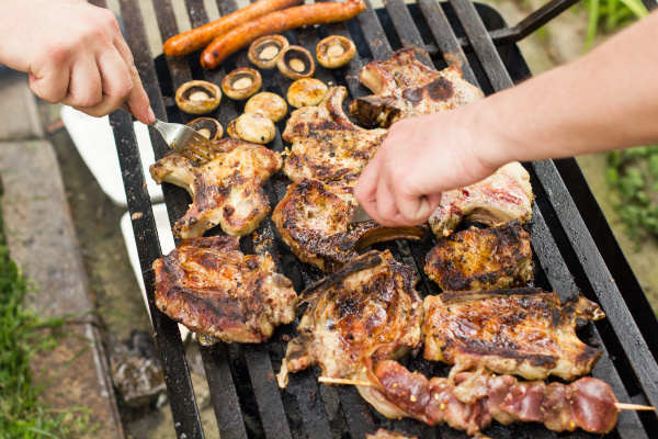 grilled meat barbecue
