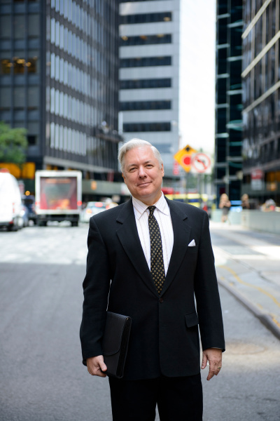 businessman in new york city street
