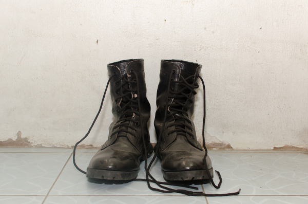 military boots