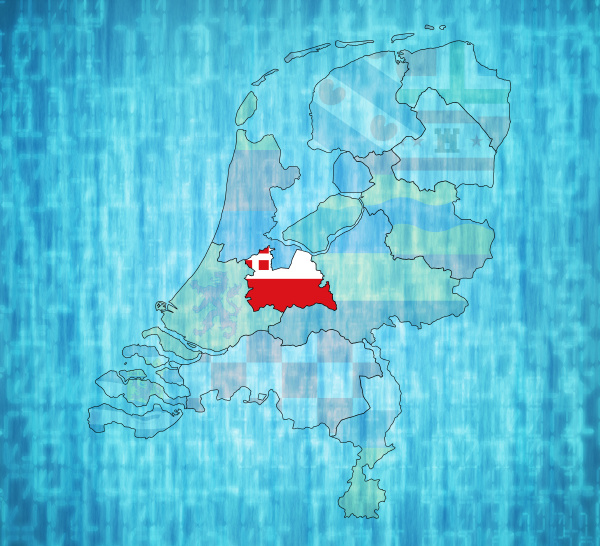 utrecht on map of provinces of