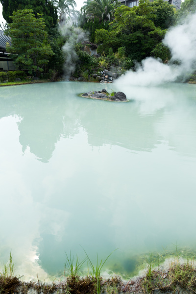 hot springs in beppu city
