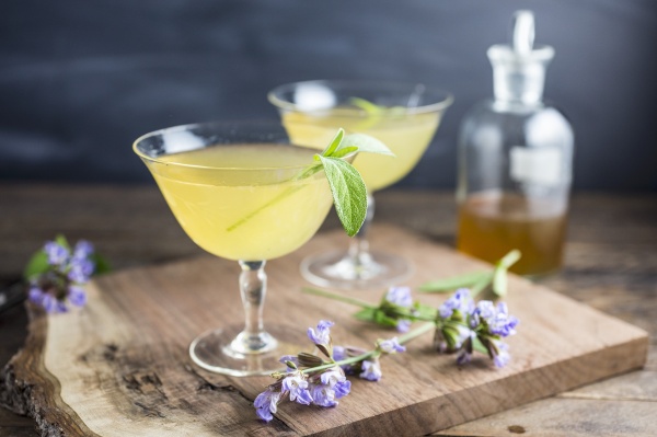 cocktails with sage
