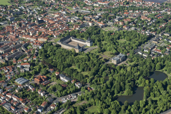 germany gotha aerial view