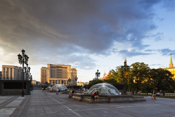 russia moscow manege square