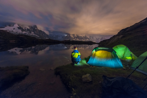 france mont blanc lake