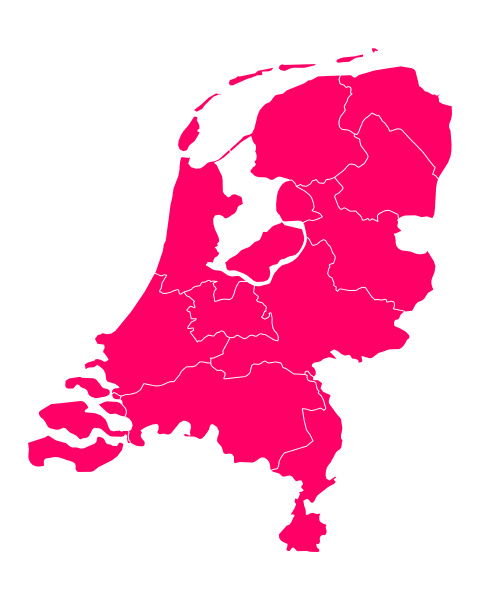 map of the netherlands