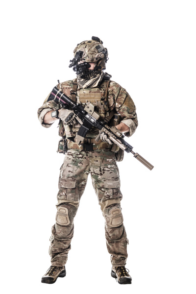 Army Ranger in field Uniforms - Royalty free image #21582837 ...