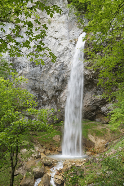 Wildensteiner Wasserfall am Obir bei Gallizien - Royalty free photo ...