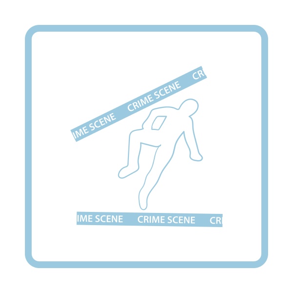 crime scene icon