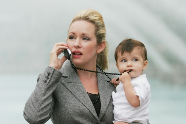 career mom managing business and family