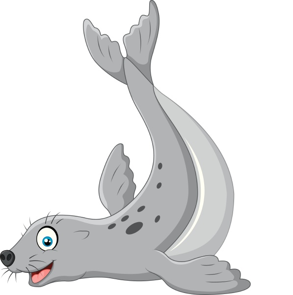 Cute seal cartoon - Stock Photo #25714211 | PantherMedia Stock Agency