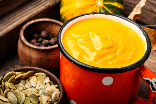 seasonal pumpkin soup