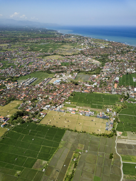 indonesia bali aerial view