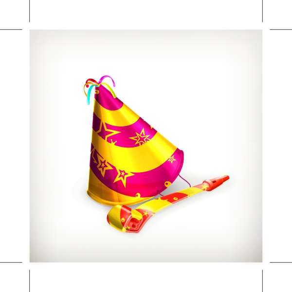 party hat vector