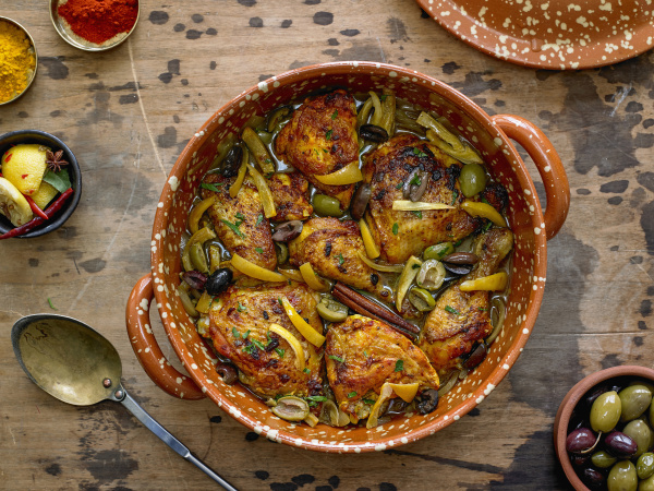 chicken tagine with calamata olives