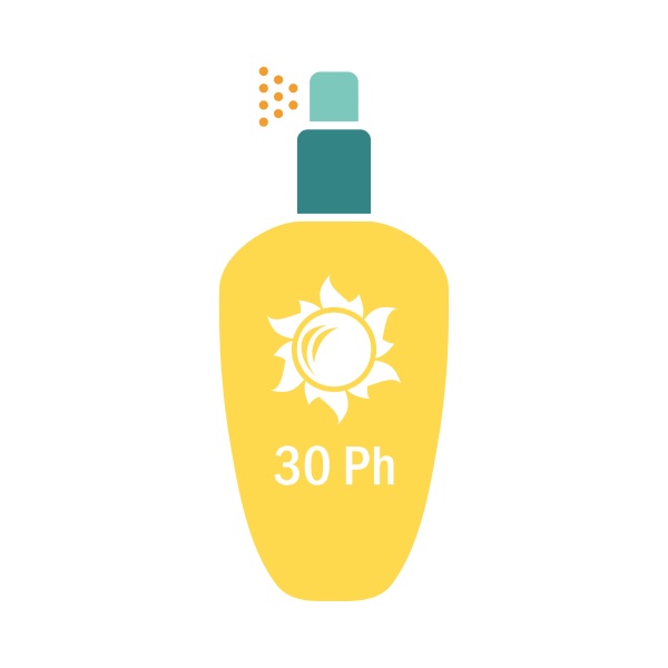 sun protection spray icon