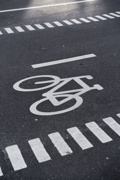 denmark copenhagen bicycle roadsign