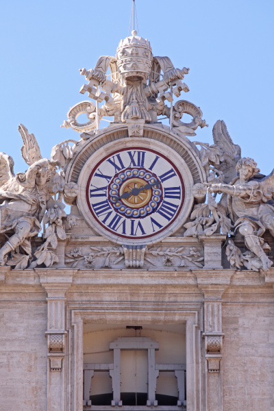 vatican clock