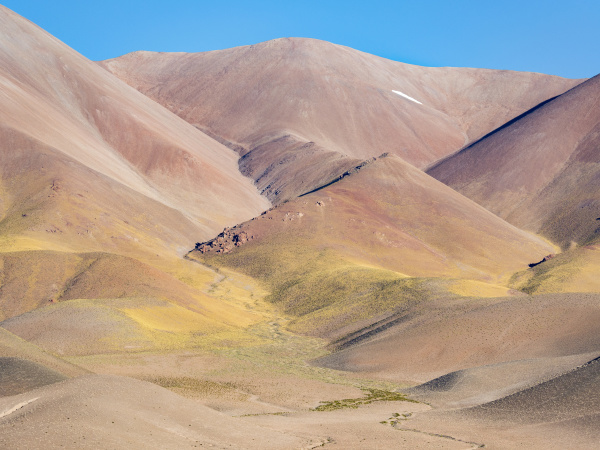 the mountains of the altiplano near