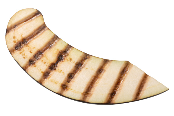 grilled auberine slice paths