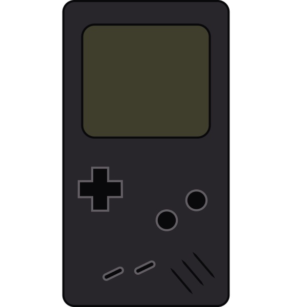 a handheld tetris video game device