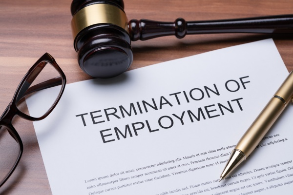 documents about termination of employment over