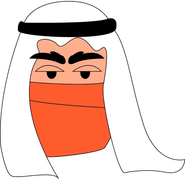 bedouin illustration vector on