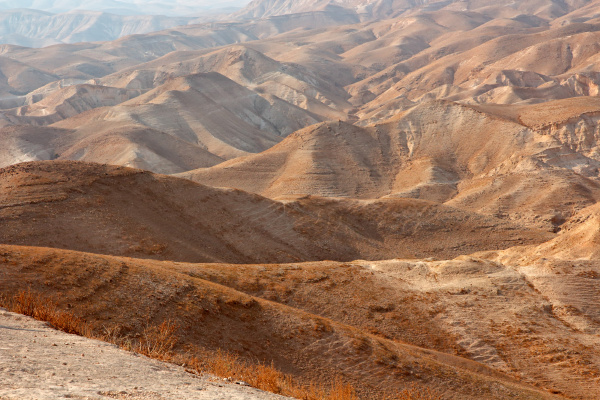 judean desert landscape israel