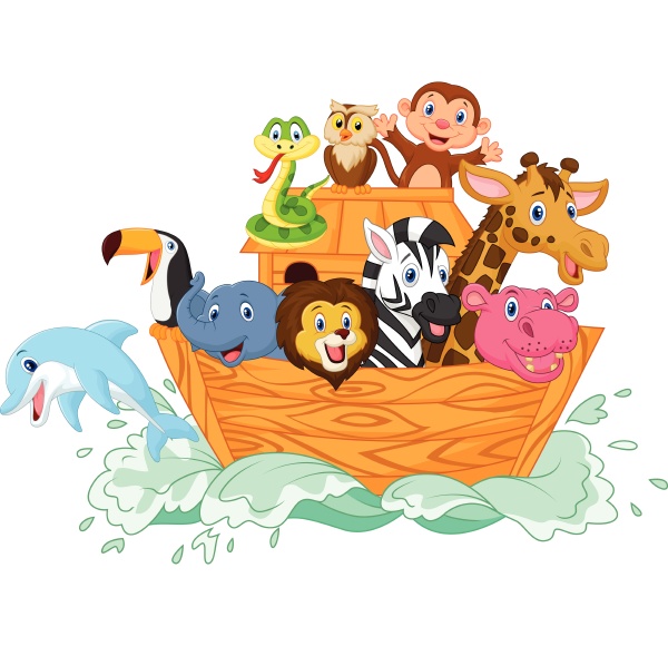 Noah s Ark cartoon - Royalty free photo #27721092 | PantherMedia Stock ...