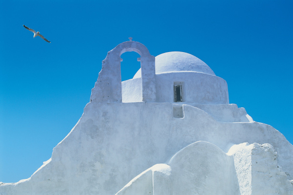 typical greek architecture mykonos