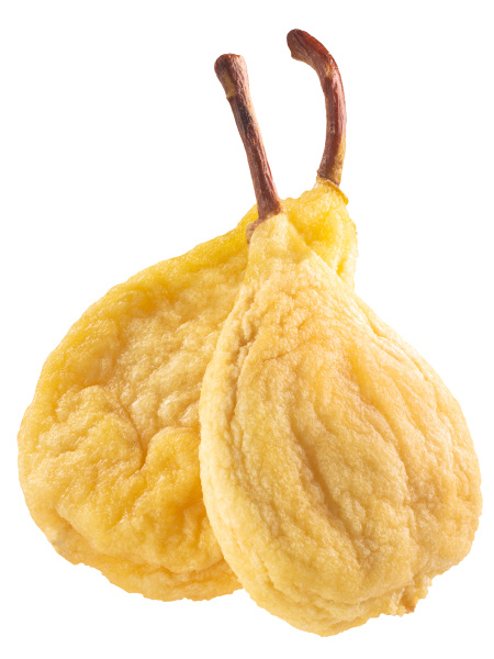 dried sundried pears paths