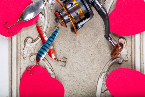 fishing tackles lines and reel