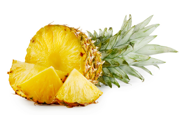 juicy, ripe, sliced, pineapple - 28277333