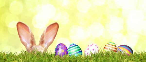 beautiful, easter, background, with, colorful, easter - 28278297